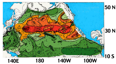 Quartz Concentration in North 
Pacific Sediments